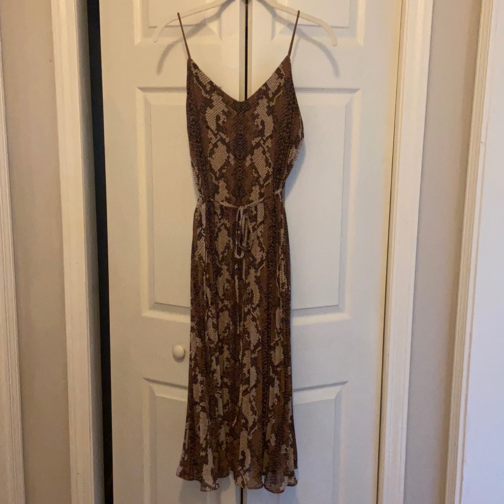 Fabrik Python Midi Dress